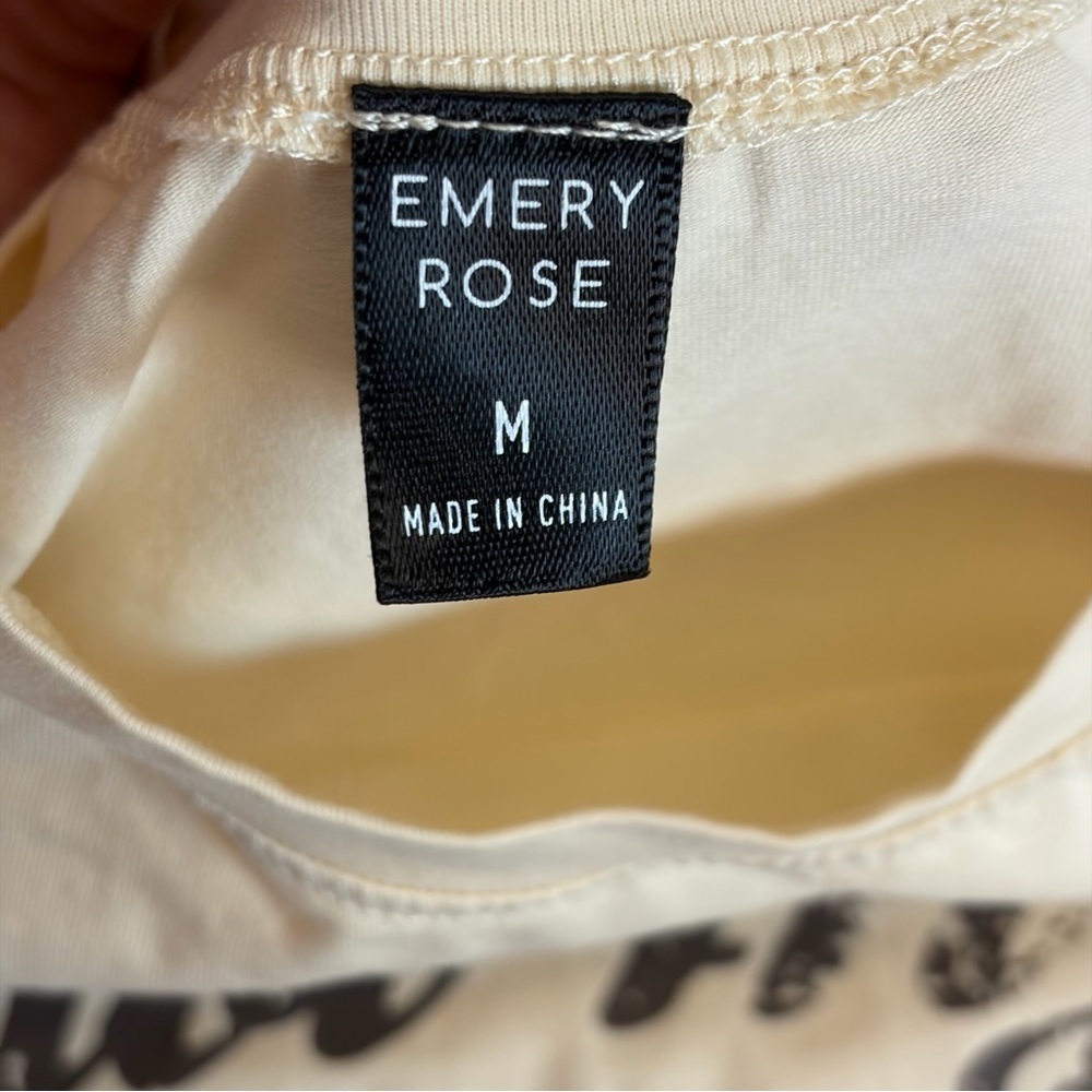 Emery Rose “Not My First Rodeo” Western Graphic Tee Medium - Picture 4 of 6